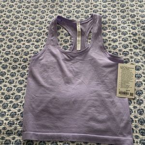 NWT PURPLE LULU TANK!!